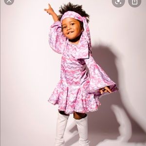 Kids Halloween DISCO girl costume size 8 WISHCRAFT